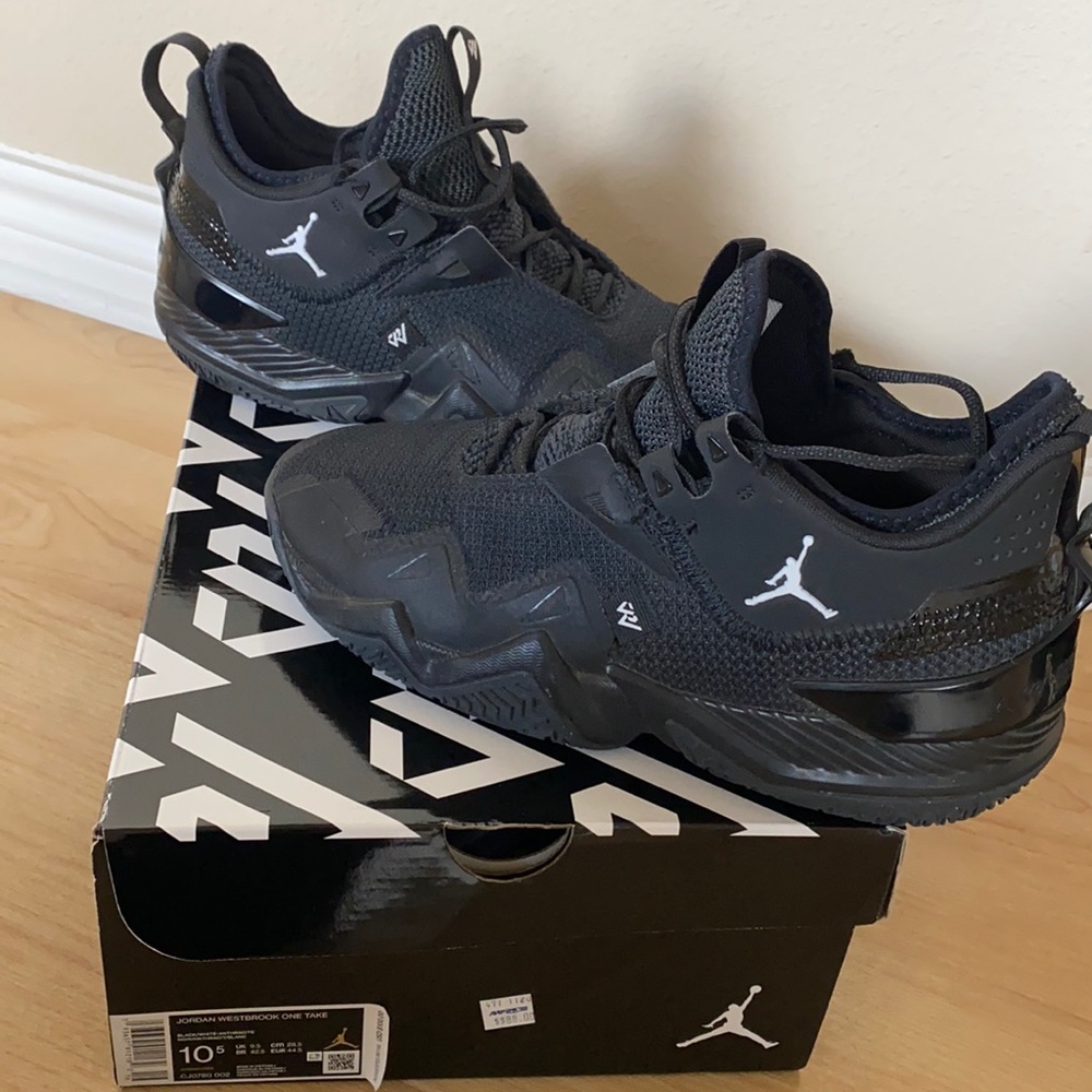 SOLD.   JORDAN WESTBROOK ONE TAKE SHOES